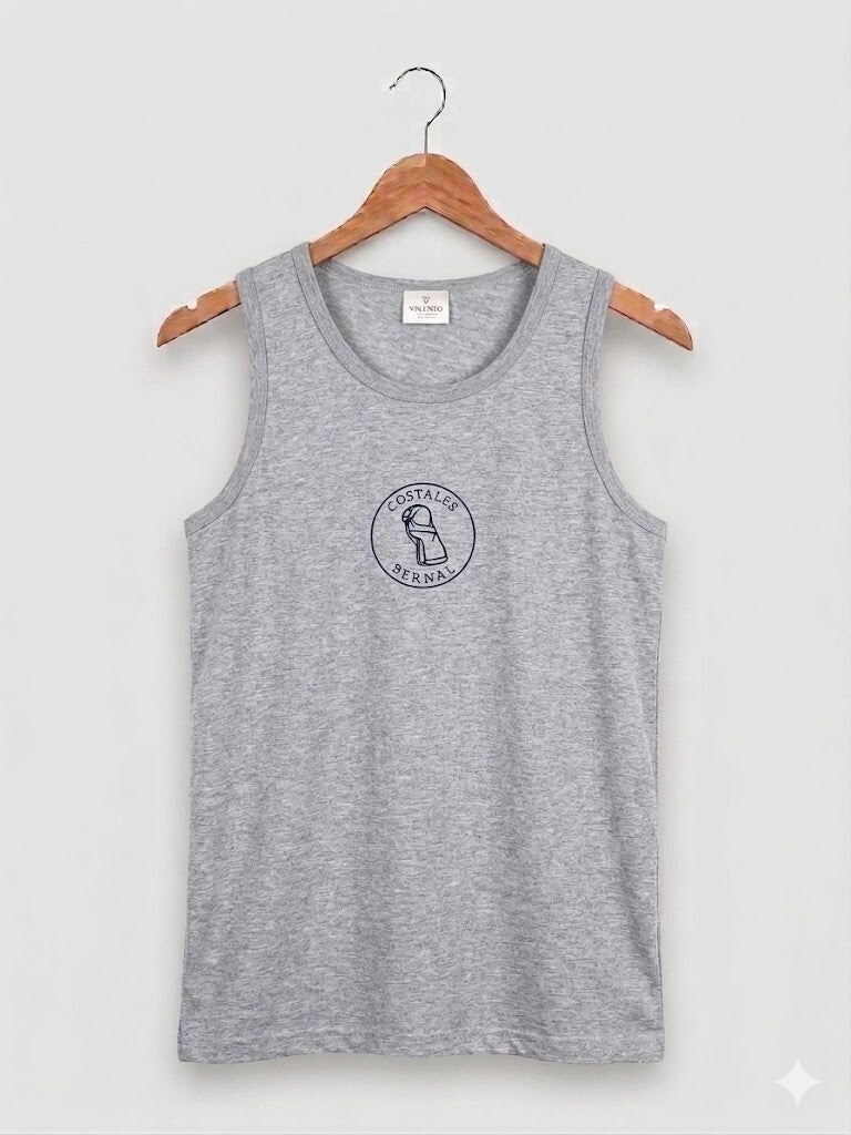 Camiseta tirantas gris