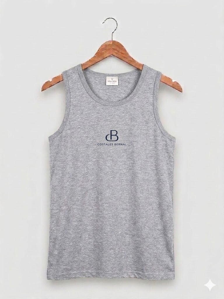 Camiseta tirantas gris