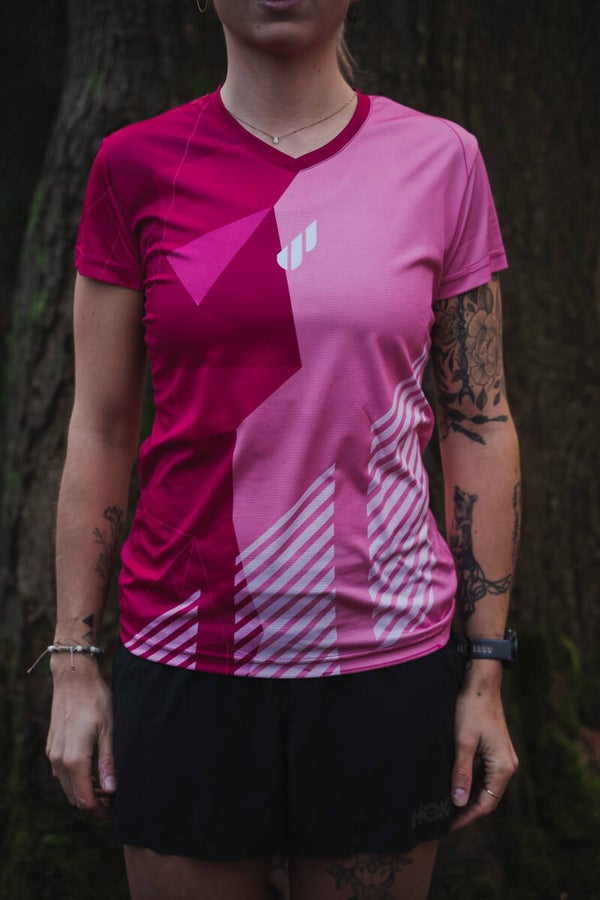 T-shirt UP "pink Motion"