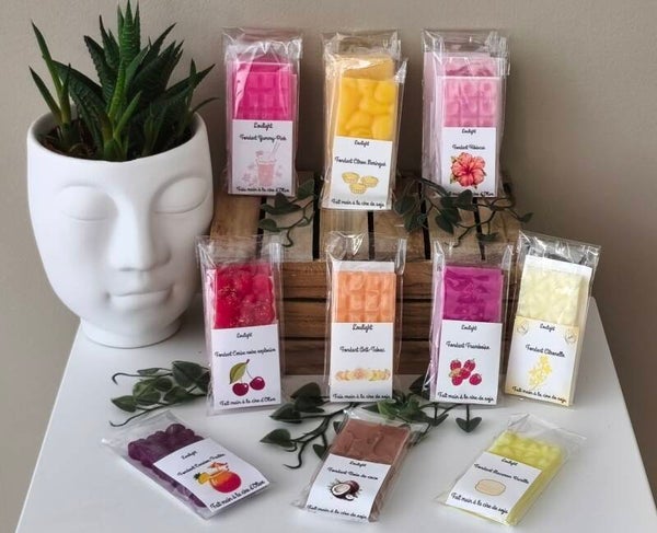 Fondants parfumés Environ 20 g