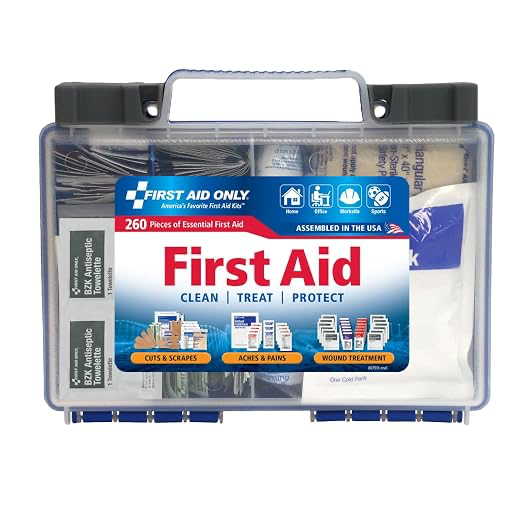 First Aid Only emergency first aid kit for motorcycle trips and adventure travel