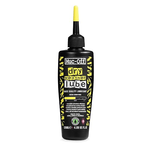 Muc-Off all-weather motorcycle chain lubricant for adventure bikes and off-road riding