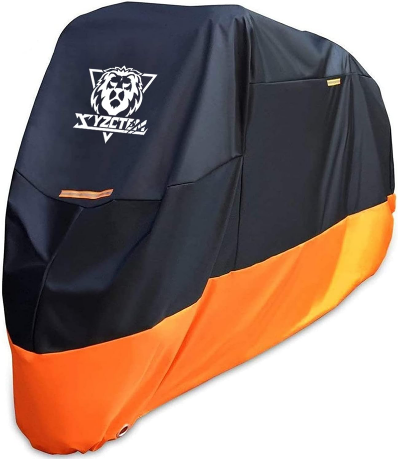 XYZCTEM waterproof motorcycle cover for adventure and touring motorcycles