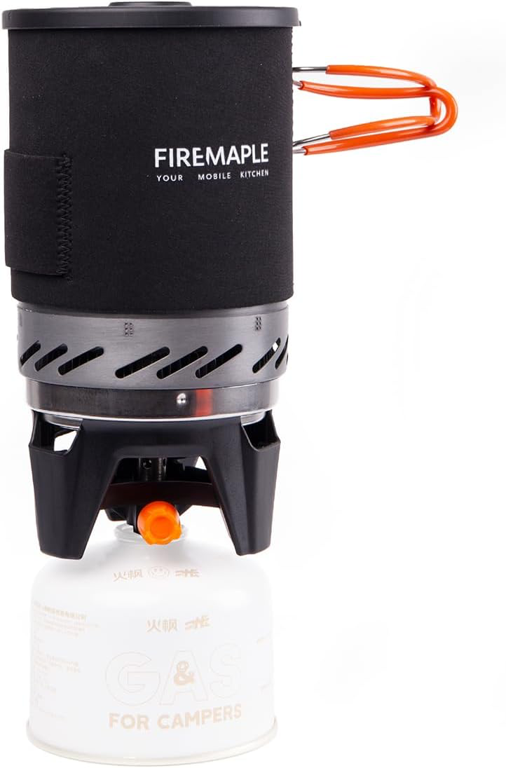Fire-Maple Greenpeak 1 camping stove for motorcycle travel and bivouac cooking