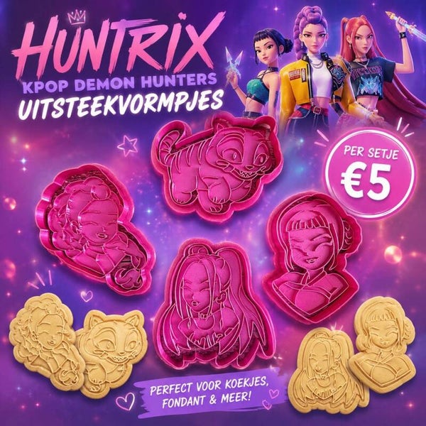 Huntrix uitsteekvormpjes