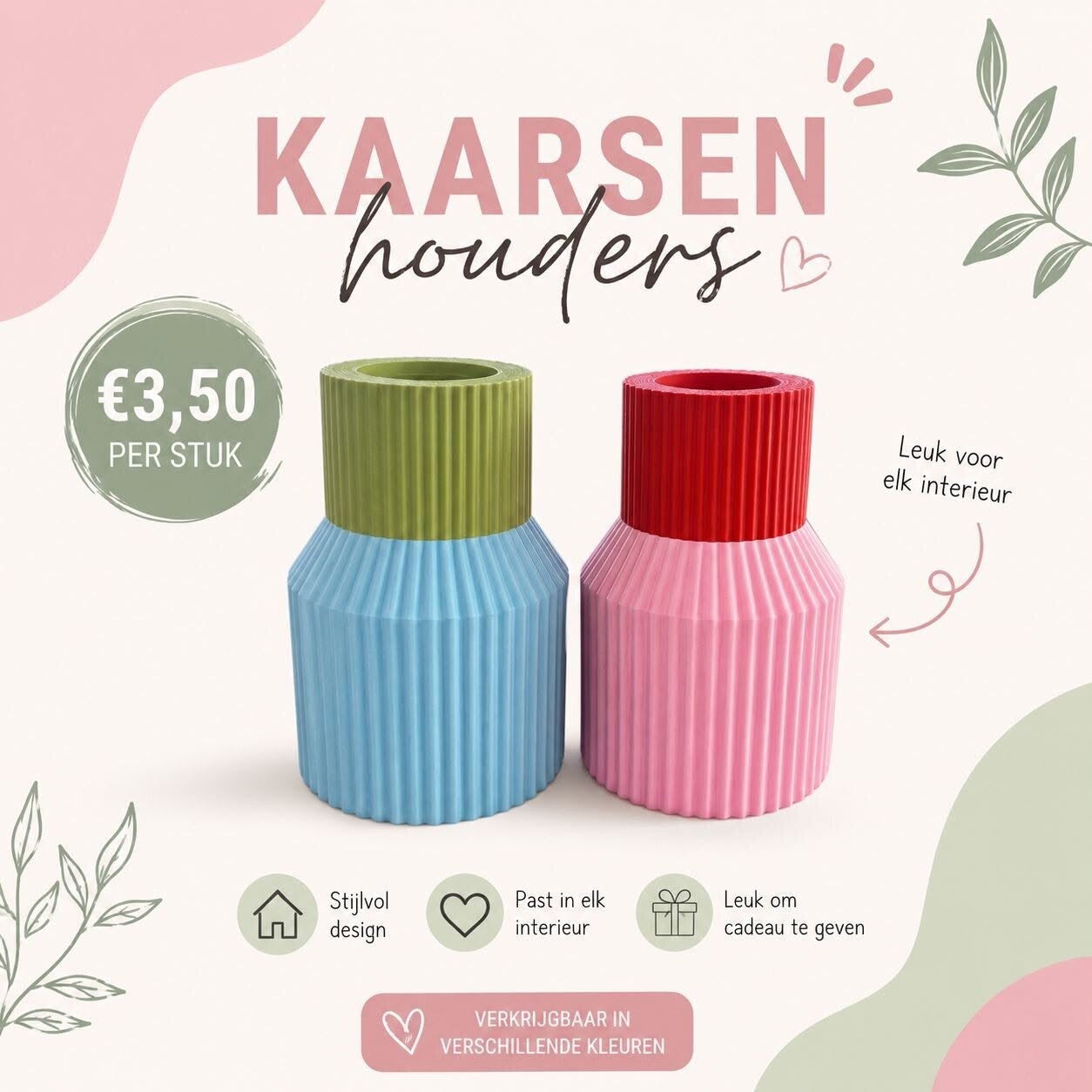 Kaarsen Houders