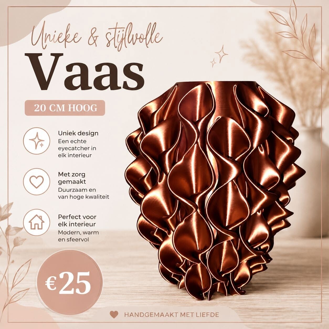 Lelie vaas