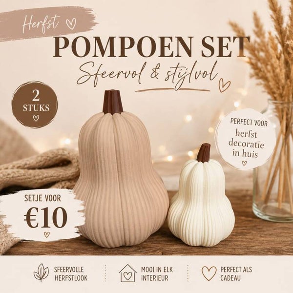 Pompoen set