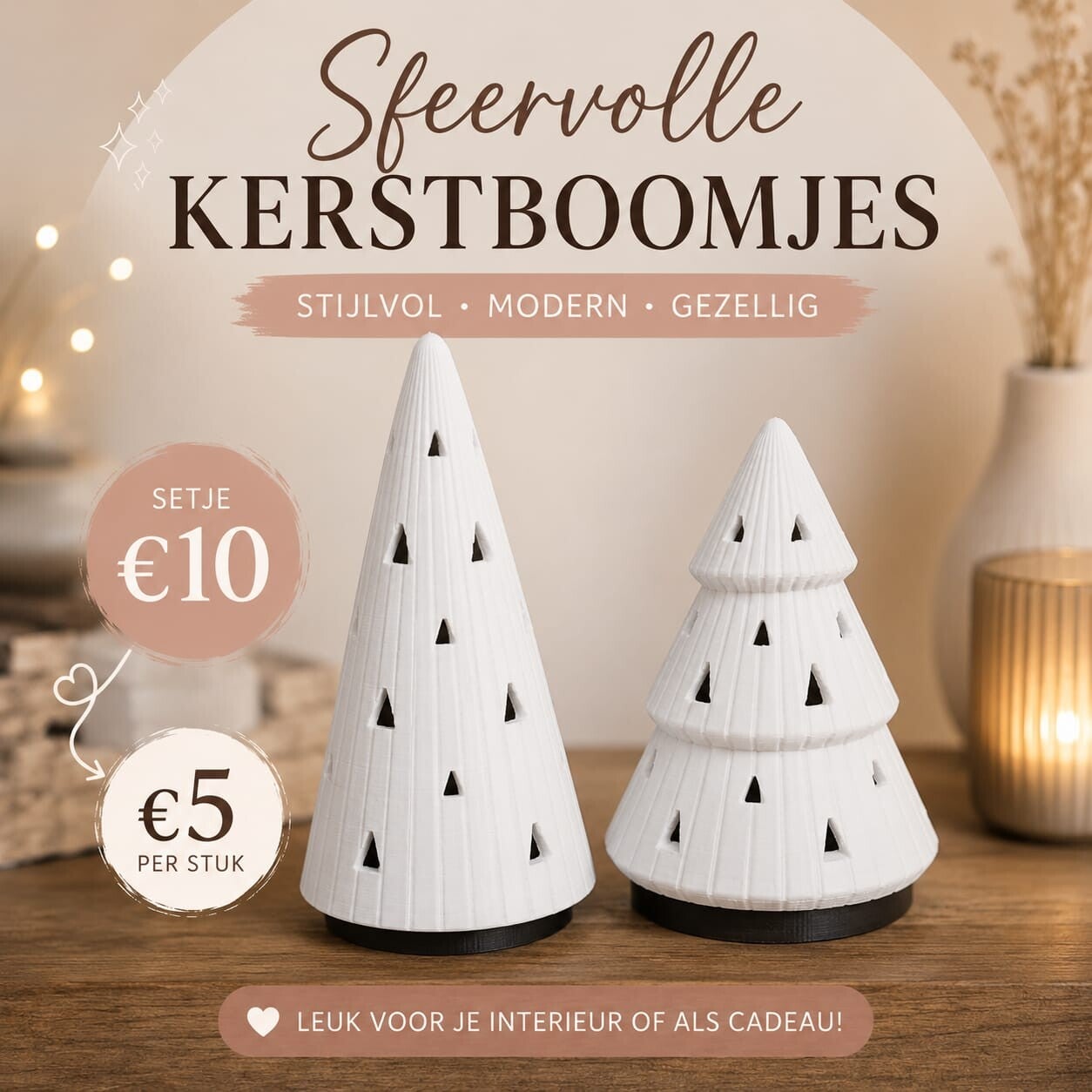 Kerstboompje per stuk