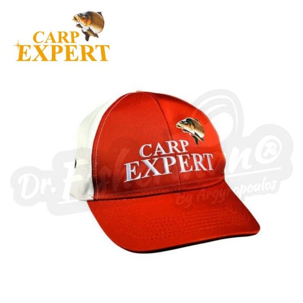 CARP EXPERT BASEBALL CAP STYLE CARP RED/WHITE
