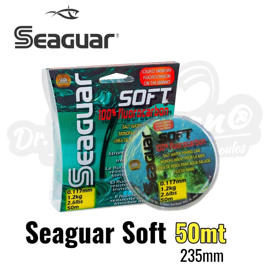 SEAGUAR SOFT FLUOROCARBON 50MT 235MM