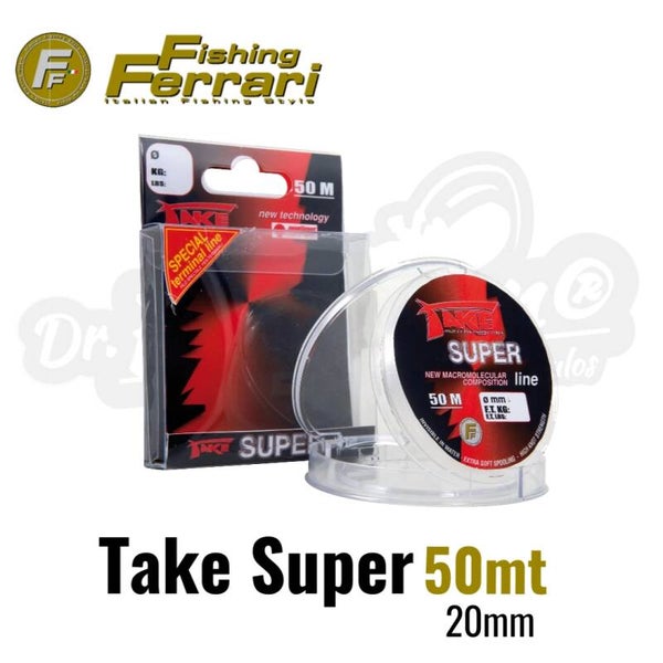 FISHING FERRARI TAKE SUPER FLUROCARBON 50MT 20MM