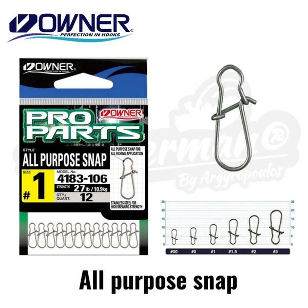 OWNER ALL PURPOSE SNAP 4183