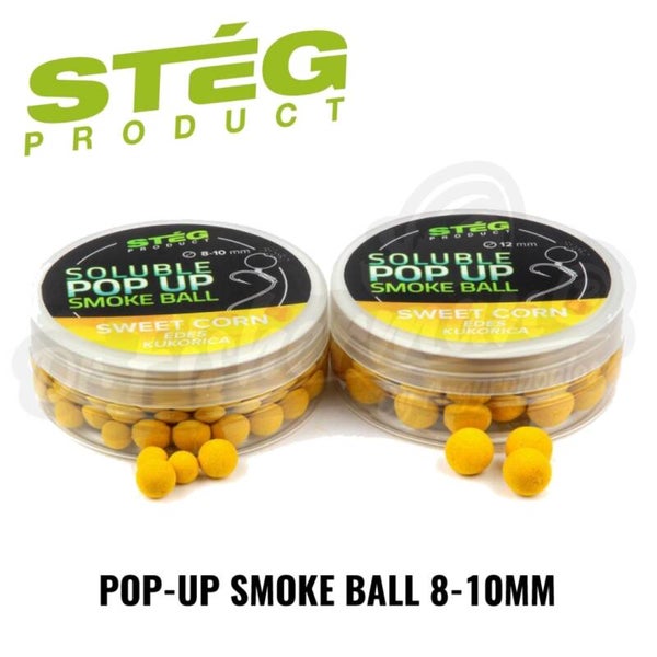 STEG PRODUCT SOLUBLE POP UP SMOKE BALL  8-10MM SWEET CORN 20G