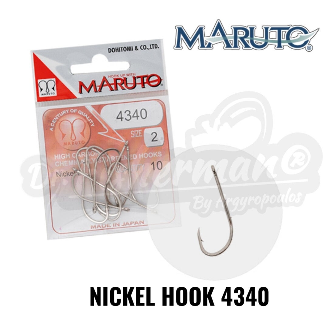 MARUTO NICKEL HOOK 4340