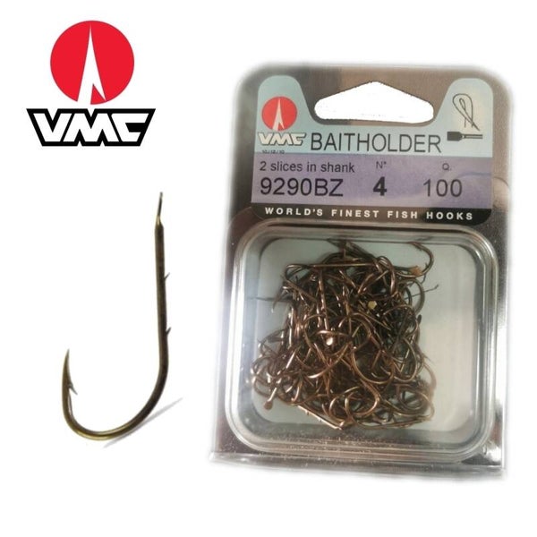 VMC HOOKS BAITHOLDER 9290BZ 100PCS