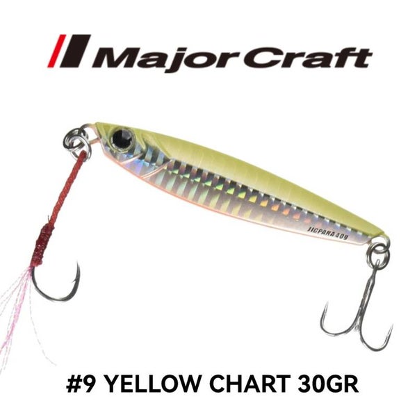 MAJORCRAFT SHORT 30GR #9 YELLOW CHART