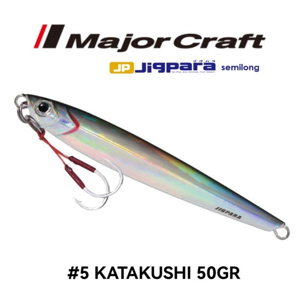 MAJORCRAFT JIGPARA SEMI LONG 50G #5 KATAKUSHI