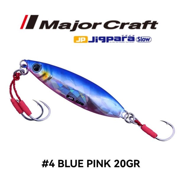 MAJORCRAFT JIGPARA SLOW 20G #4 BLUE PINK