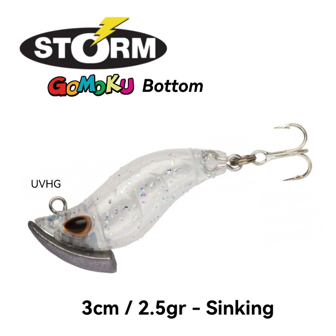STORM GOMOKU BOTTOM - 2.5GR (CLEAR GLITTER)