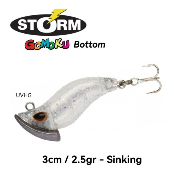 STORM GOMOKU BOTTOM - 2.5GR (CLEAR GLITTER)