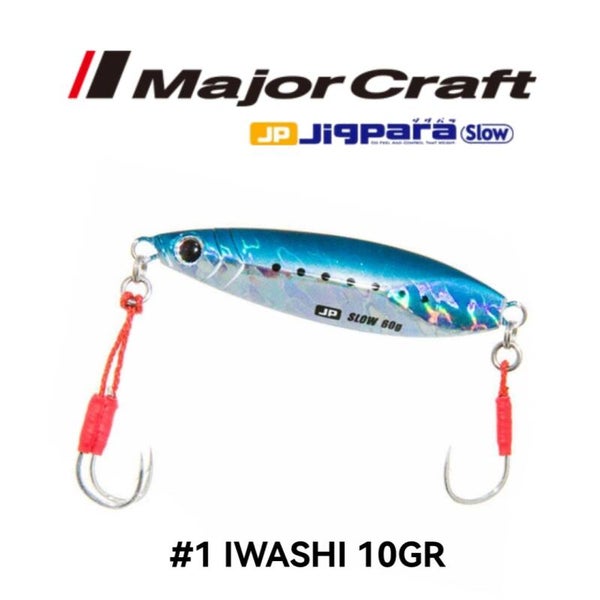 MAJORCRAFT JIGPARA SLOW 10GR #1 IWASHI
