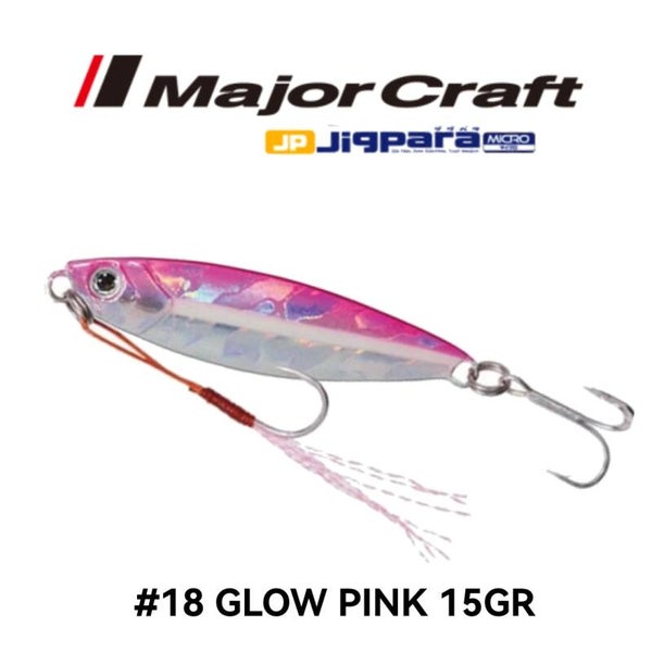 MAJORCRAFT JIGPARA MICRO STANDARD 15GR #18 GLOW PINK