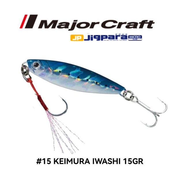 MAJORCRAFT JIGPARA MICRO STANDARD 15GR #15 KEIMURA IWASHI