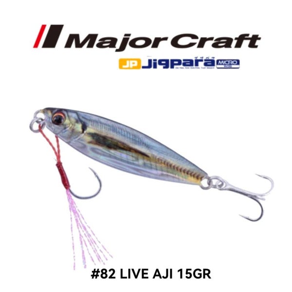 MAJORCRAFT JIGPARA MICRO STANDARD 15GR #82 LIVE AJI