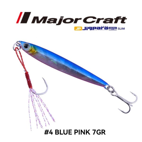 MAJORCRAFT JIGPARA MICRO SLIM 7GR #4 BLUE PINK