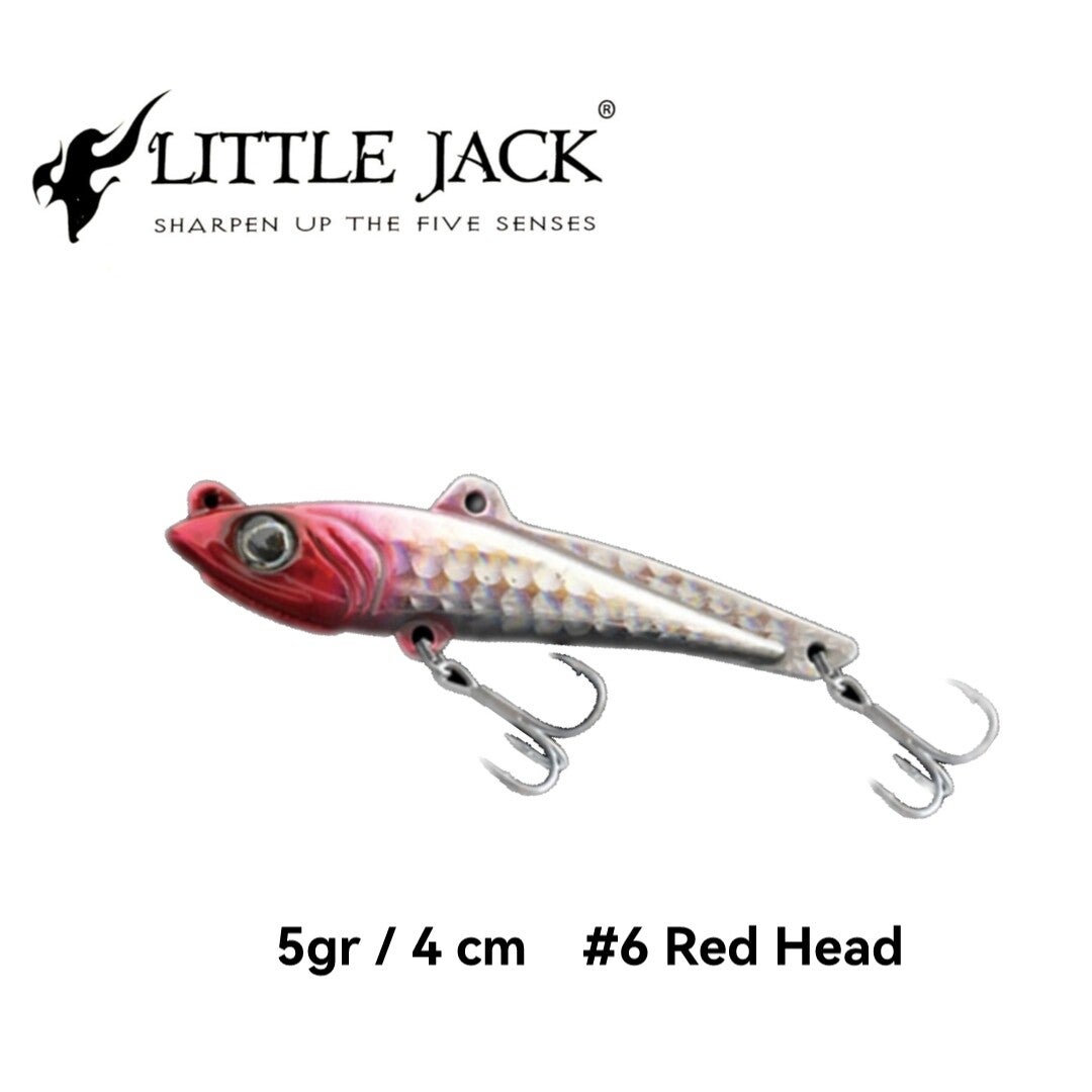 Little Jack Unicorn Plate 4mm - 5gr. #06 Red Head