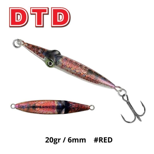 DTD CALAMARI JIG 20GR - RED