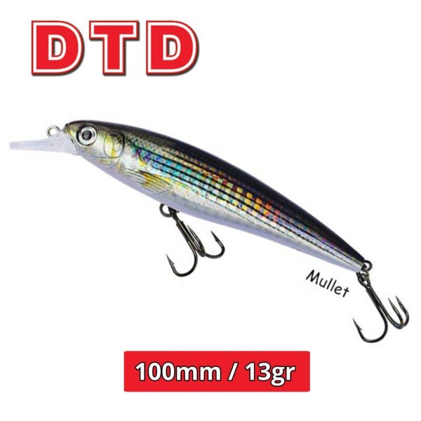 DTD REALISTIC FISH FLOATING 100MM 13GR MULLET