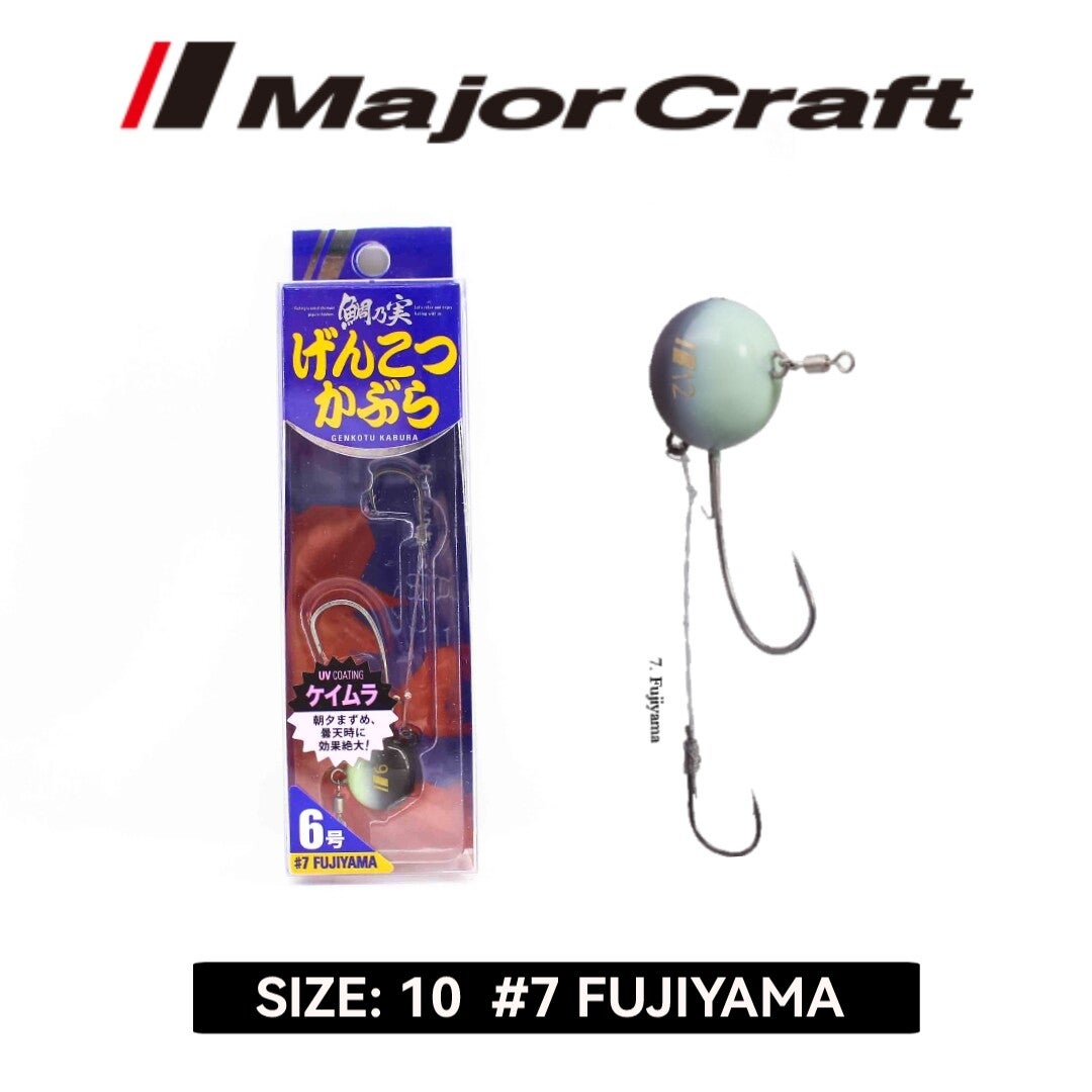 MAJORCRAFT GENKOTSU TENYA JIG 10 40GR  #7 FUJIYAMA