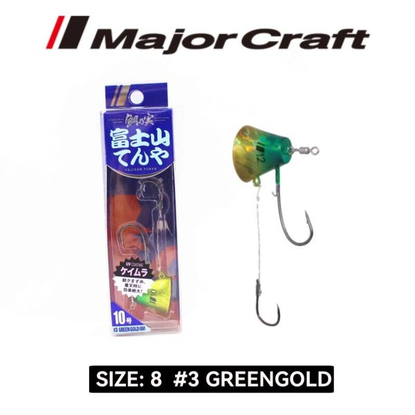 MAJORCRAFT FUJISAN TENYA JIG 8  32GR  #3 GREENGOLD