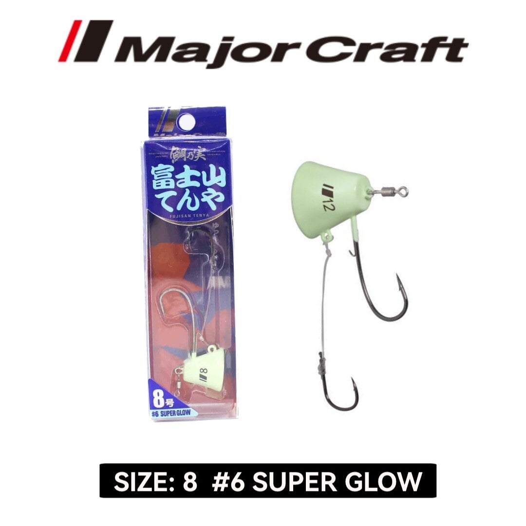 MAJORCRAFT FUJISAN TENYA JIG 8  32GR  #6 SUPER GLOW