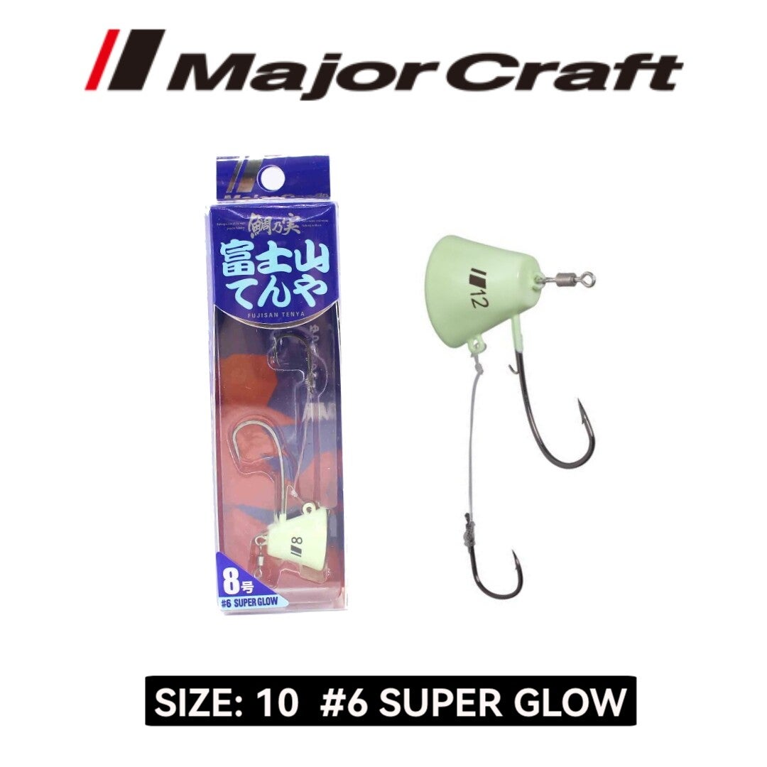 MAJORCRAFT FUJISAN TENYA JIG 10  40GR  #6 SUPER GLOW