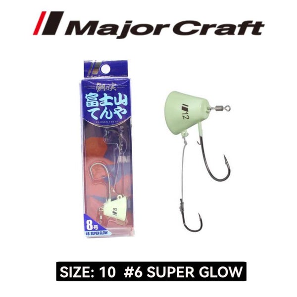 MAJORCRAFT FUJISAN TENYA JIG 10  40GR  #6 SUPER GLOW