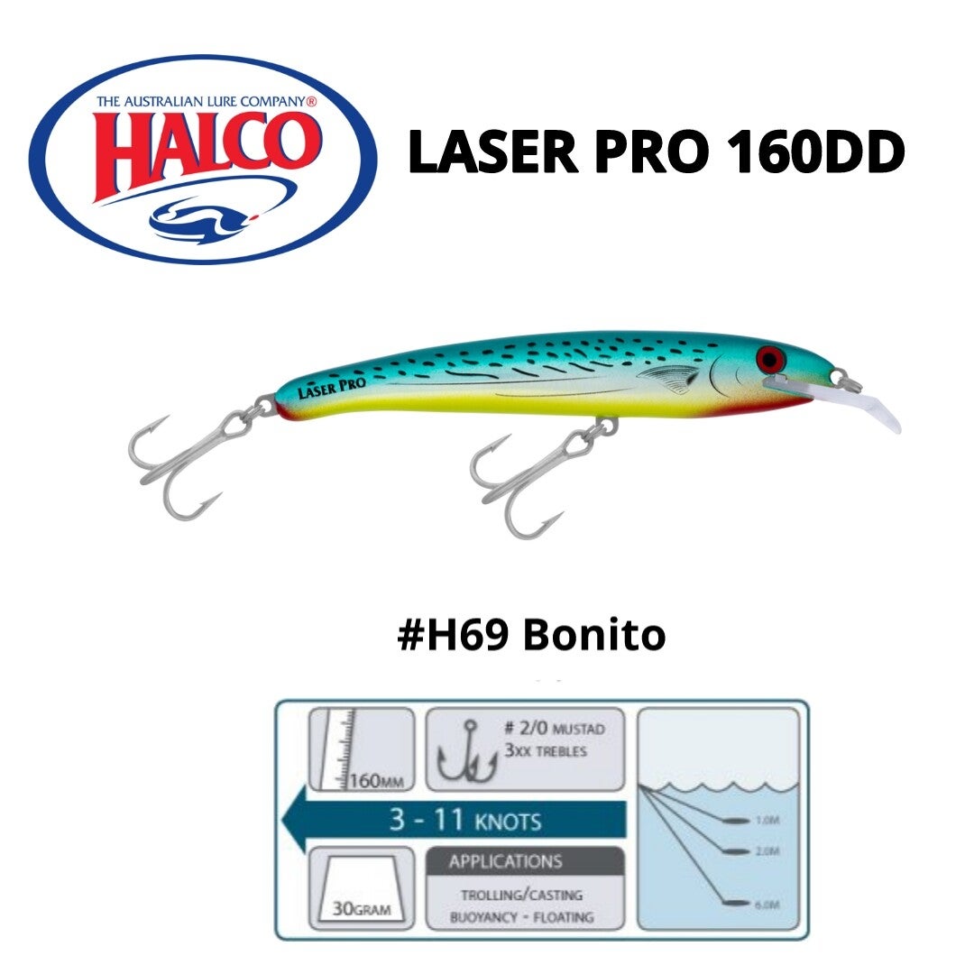 HALCO LASER PRO 160DD #H69 BONITO