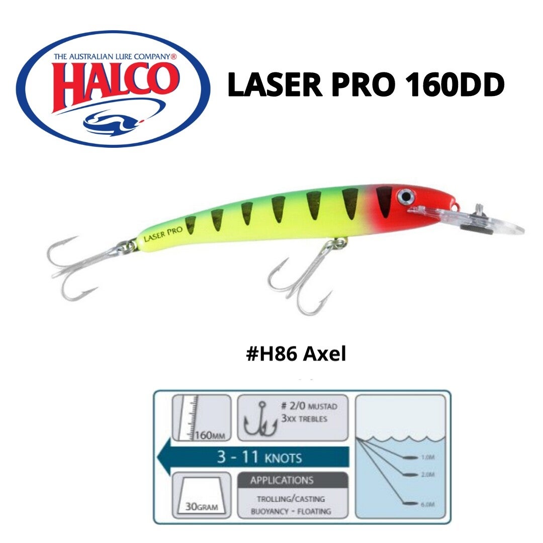 HALCO LASER PRO 160DD #86 AXEL