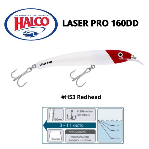 HALCO LASER PRO 160DD #H53 REDHEAD