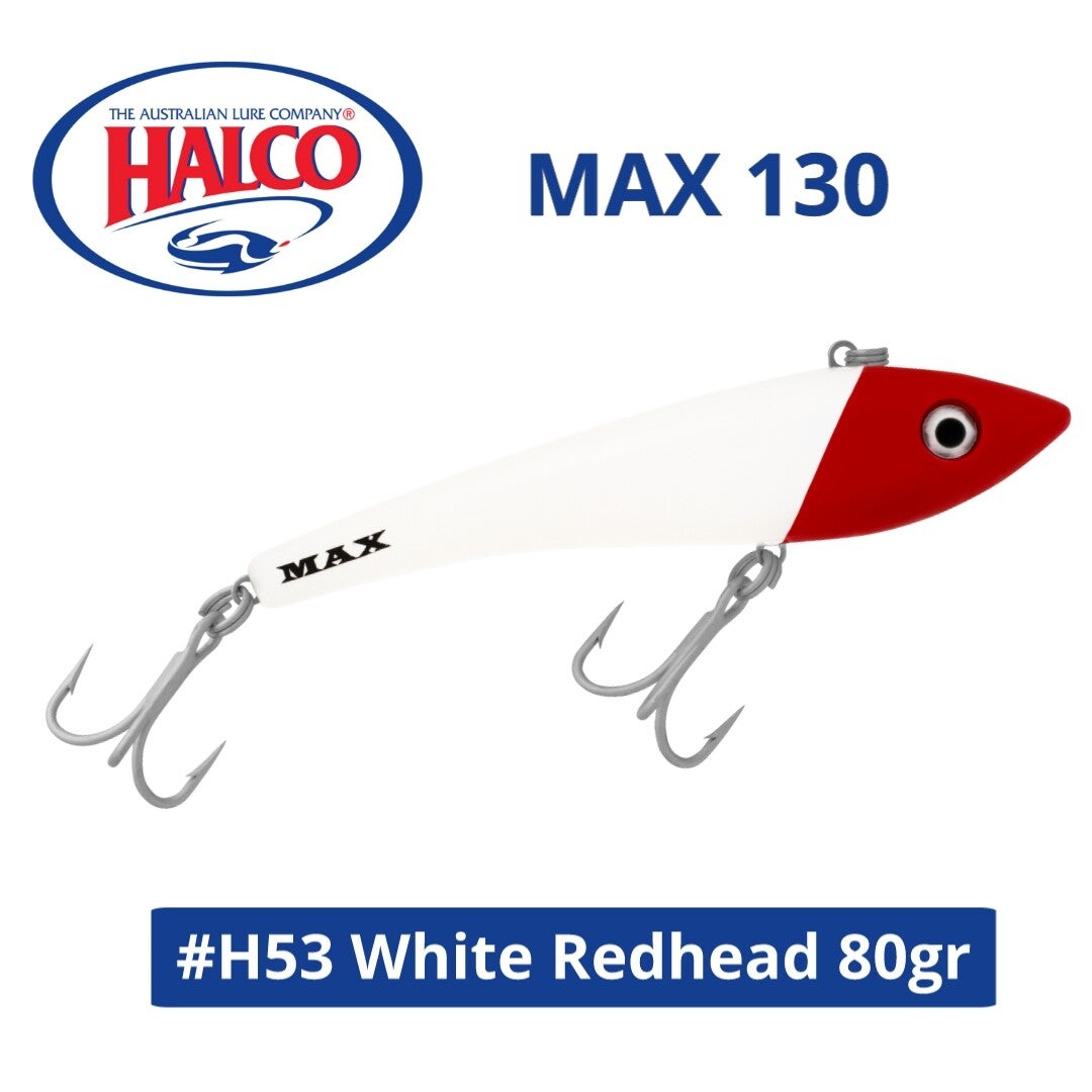HALCO MAX 130 80GR #H53 WHITE REDHEAD