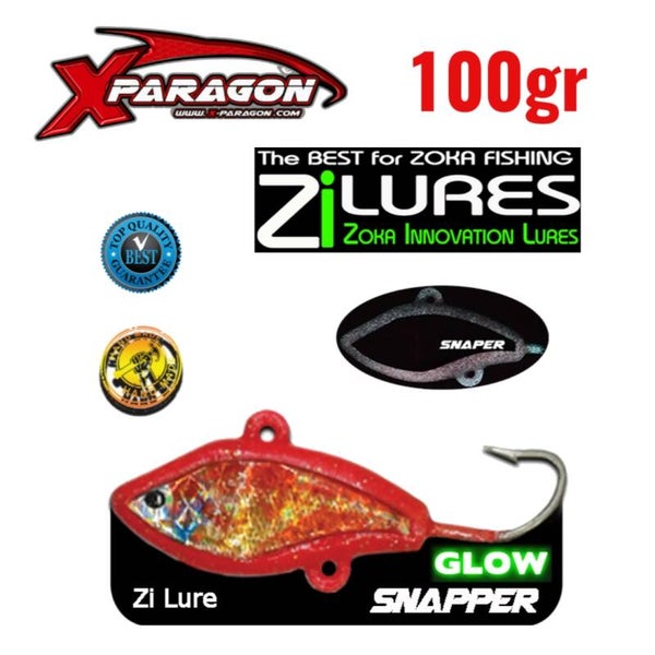 X-PARAGON 100GR ZI-LURES SNAPPER