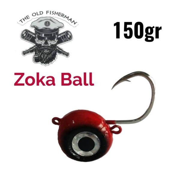THE OLD FISHERMAN ZOKA BALL 150GR RED