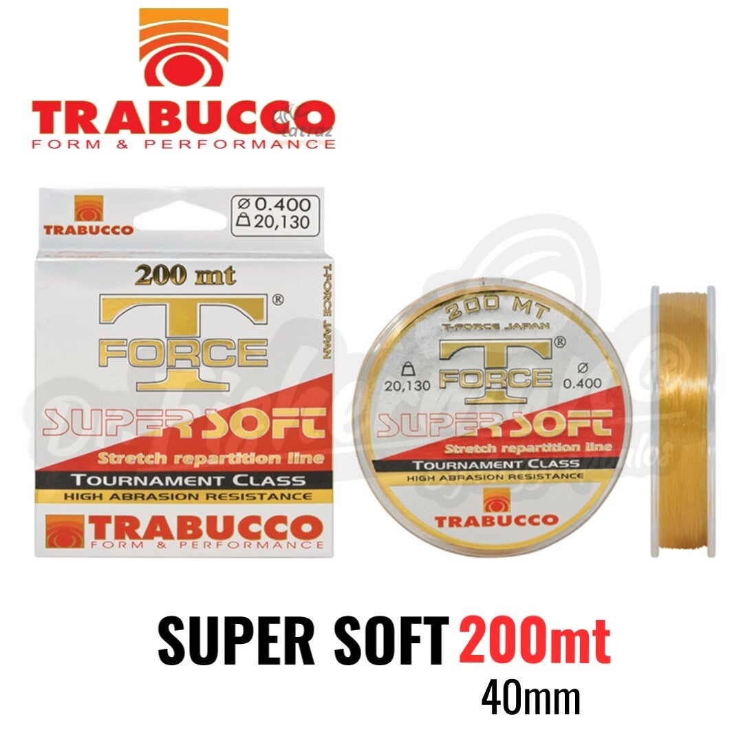 TRABUCCO T-FORCR SUPER SOFT GOLD 200MT 400MM