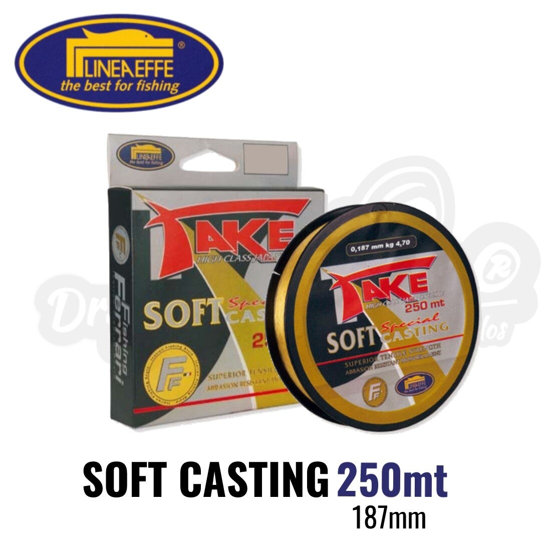LINEA EFFE TAKE SOFT CASTING GOLD 250MT  187MM