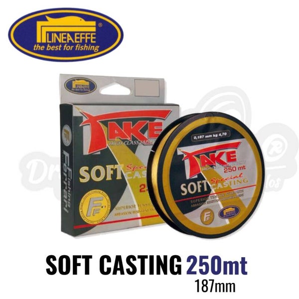 LINEA EFFE TAKE SOFT CASTING GOLD 250MT  187MM