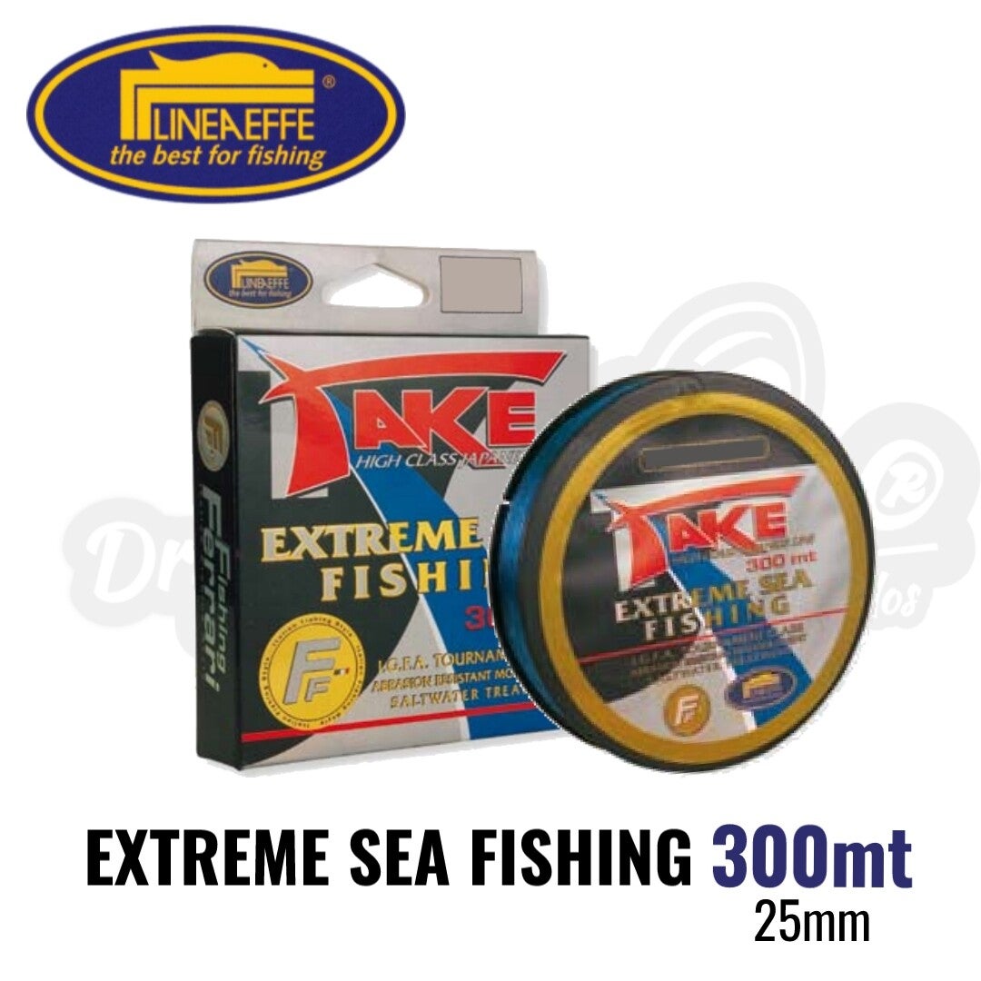 LINEA EFFE TAKE EXTREME SEA FISHING BLUE 300MT 25MM