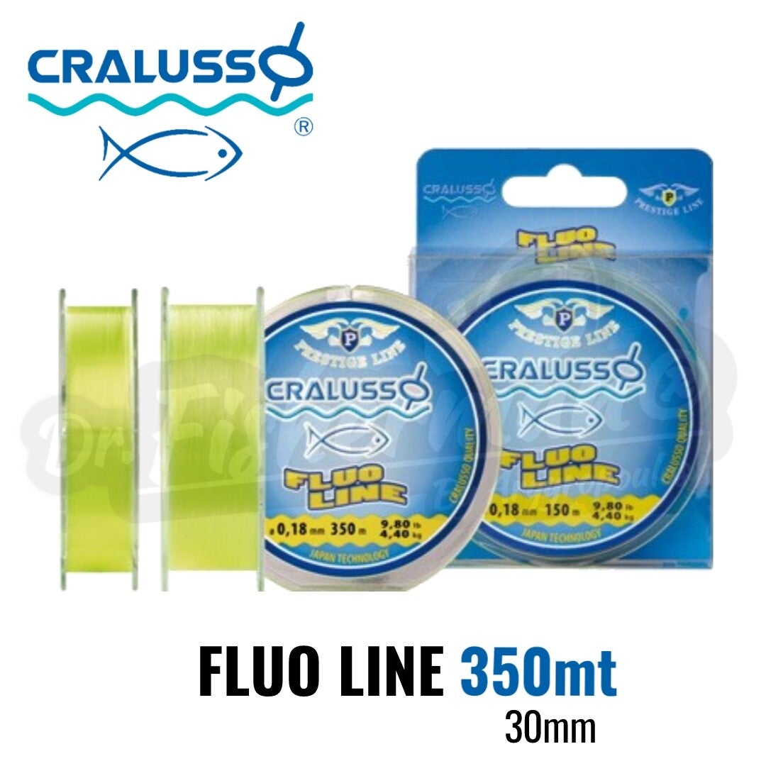 CRALUSSO FLUO LINE YELLOW 350MT 30MM