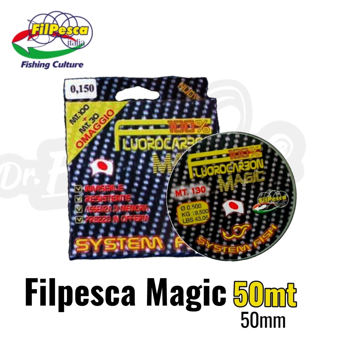 FILPESCA MAGIC FLUOROCARBON 100% 50MT 50MM